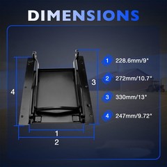 9X9″ Black Sliding Grain Gate For Feed Bin & Truck Unloading Manual Flow Control