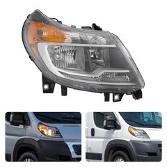 Halogen DRL Headlight 2014-2022 Ram ProMaster 1500 2500 3500 RH w/ Bulbs