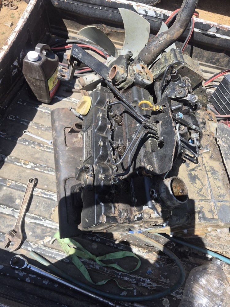 Deutz Complete Diesel Engine 4 Cylinder