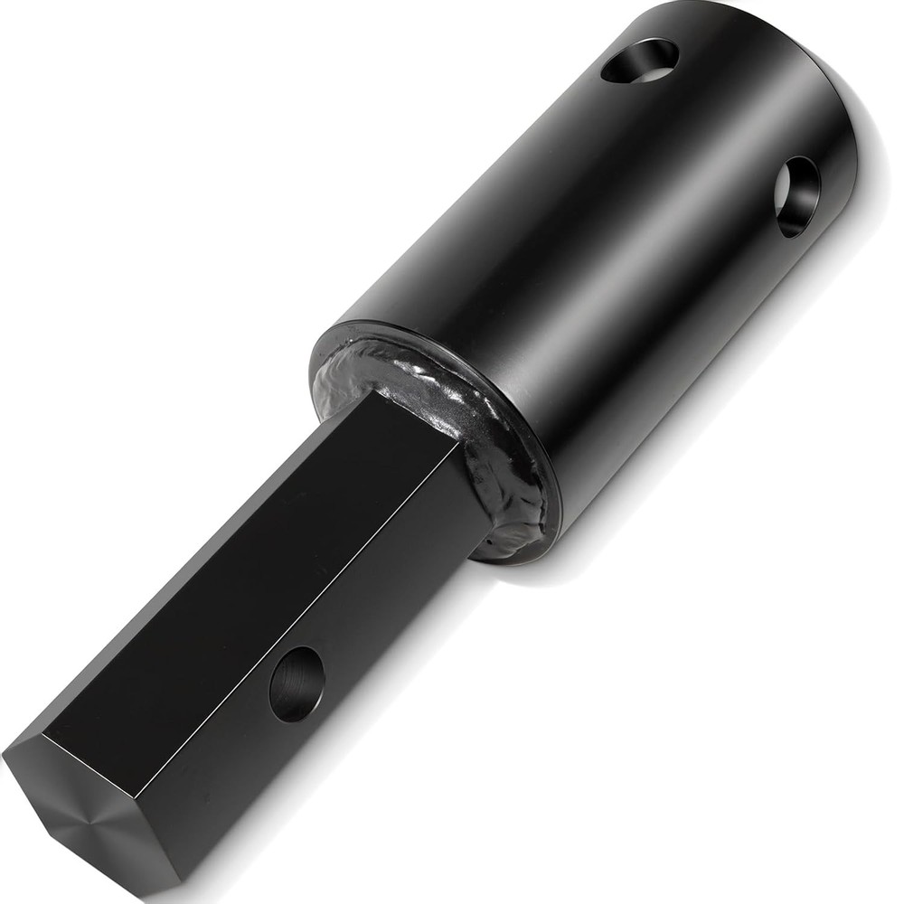 Heavy Duty 23-062 Auger Adapter 2-9/16″ Female Round to 2″ Male Hex Drive