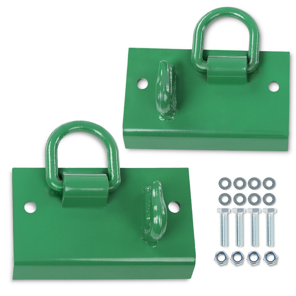 Bolt on Grab Hooks D Rings Fits John Deere Compact Tractor 1025R 2032R 3320
