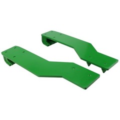 KOJEM For John Deere Tractor Loader Quick Tach Weld On Mounting Brackets