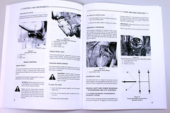 Ford 340B 445A 540B 545A Tractor Loader Backhoe Owners Operators Manual Book