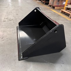 AGT 32 inch Toothless Bucket for Mini Skid Steer Loader Bucket Without Teeth
