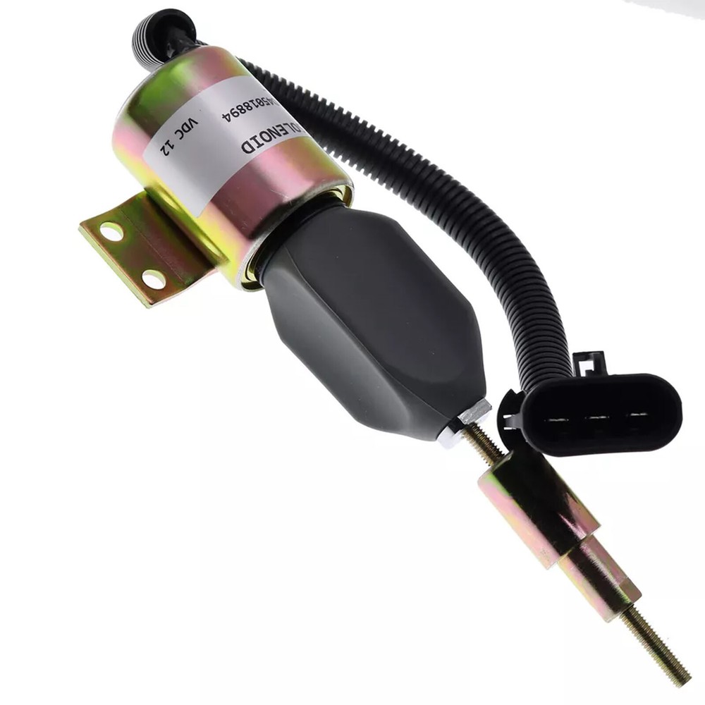 12V Fuel Shutoff Solenoid for Ford 1751ES-12E6UC4B1S5 Trucks 7.8L Engine