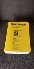 McMaster-Carr Supply Company Catalog # 106 Cleveland Ohio 2000