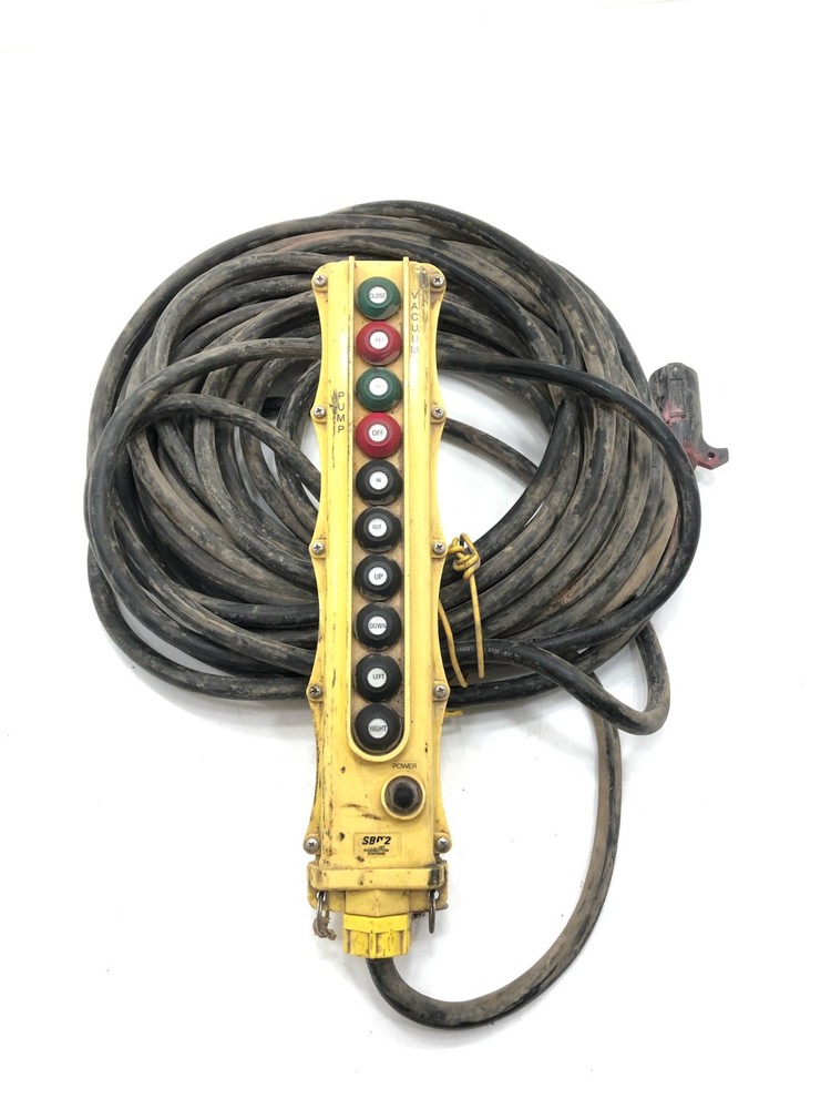 Magnetek SBP2-10 Wired 10-Button Pendant Remote Control for Vacuum Pumps