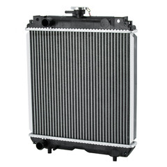Aluminum Core Kubota Compact Tractor Radiator Overall Size 17 1/2″ x 14 5/8″ US
