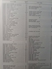 General Motors GM Detroit V 53 Engine Parts Catalog Manual Diesel 8v-53 6v-53