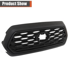 Matte Black Honeycomb Mesh Front Bumper Grille for Tacoma 2016-2022