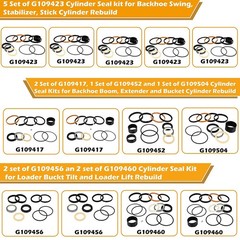 For Case 580C 580SE 580SD Whole Machine Seal Kit Backhoe Hydraulic Cylinder Seal