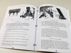 Oliver No 82 Sickle Bar Mower Operators Instructions Service Manual Hay Sickel
