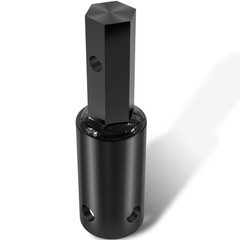 for Auger Adapter Conversion 2-9/16 inch Female Round to 2 inches Male Round