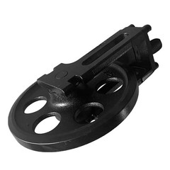 For Mini Excavator Accessories ISDZJL-H12 Front Idler Track Idler Wheel Assembly