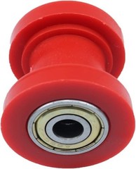 Red 8mm Chain Tensioner Guide Roller Pulley for 125cc 140c Color: RedSize: 8mm