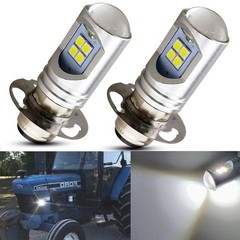 WHITE 12V LED HEADLIGHT BULBS FOR FORD/NEW HOLLAND 1000 1300 1500 1600 1700 1900