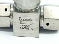 Swagelok SS-BNV51-C SSBNV51C Valve 30 Days Warranty Expedited Shipping!