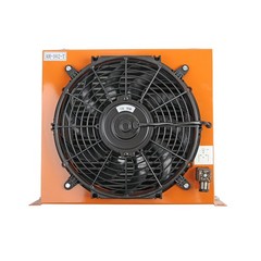 Industrial Hydraulic Oil Cooler AH1012T-CA DC12V Flow Fan Radiator 100L/min new