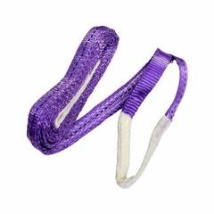 Pack 2,4,6,10, 1 Ton (1”) x 9.8 feet Polyester Webbing Sling, Double Ply Slings