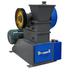 Electric Jaw Crusher Rock Crush Machine 220V Coal Stone Shatter Grinder