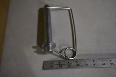 6 PC LOT PTO Lock Pin 1″ Diameter 5-1/2” Useable Length FREE SHIPPING