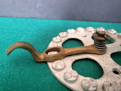 Antique Cast Iron Fuel Gauge For Horse Drawn Fuel Wagons, Kansas City, MO. RARE