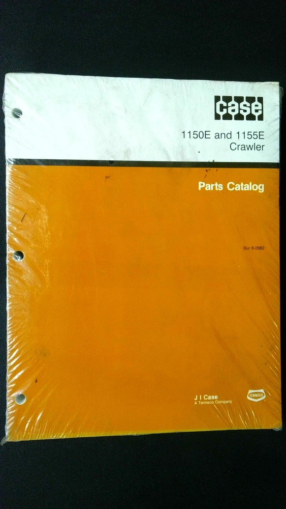 Case 1150E 1155E Crawler Parts Catalog Manual J I Case OEM 8-2682