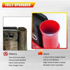 ATV UTV Pipe Layer Attachment for 3-Point Ripper Hitch Lawn Trencher Subsoiler