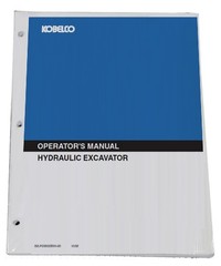 KOBELCO SK270LC Mark IV Excavator Owners Manual Operators Maintenance Book