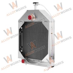 4 Row Aluminum Tractor Radiator For Case 580C 584C 585C 586C D89103 D77843