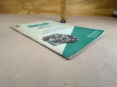 Euclid Operator’s Engine Manual Series 4-71 and 6-71 General Motors Diesel