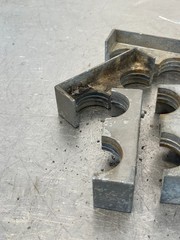 1979 Massey Ferguson 2775 Tractor Rear Hydraulic Coupler Brackets