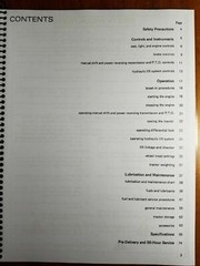 Ford 231 335 420 515 531 532 535 1975-78 Tractor Owner Operator’s Manual SE 3503
