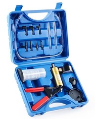 Orion Motor Tech Brake Bleeding Kit – Hand Vacuum Pump & Gauge – Universal Tool