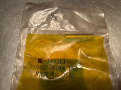 34H313 Genuine OEM John Deere SPRING PIN QTY of 2 Pins