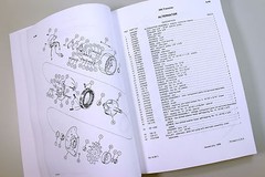 J I Case 360 Trencher Parts Manual Catalog Exploded Views Assembly Tractor