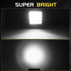 10PCS LED WORK Lights fit Caterpillar Skid Steers Excavator Forklift Loader Car