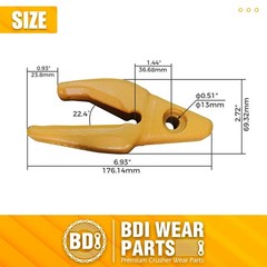 119-3204 Bucket Shanks, Excavator Weld On Shanks for 1U3202 Bucket Teeth – 5PCS