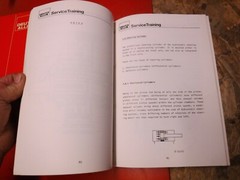 DEUTZ ALLIS HYDROSTATIC STEERING 07, 07 C, DX 6200 7100 SERVICE TRAINING MANUAL