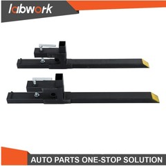 Labwork Clamp on Pallet Forks 2000lbs Tractor Forks 43″ Heavy Duty Bucket Forks