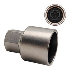 Mercedes Benz Wheel Lock Key Socket 303 Lug Nut Removal Tool with Wheel Lock