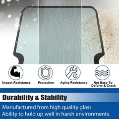 Clear Front Windshield Door Glass For Takeuchi TL8 TL10 TL12 TL130 # 0880865301
