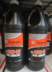 Kubota 70000-10900 SAE 80W-90 Gear Lubricant HD 1 Quart 946 ml (Pack of 2)