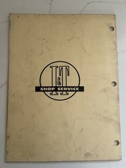 John Deere I&T Shop Service Manual No JD-4 Series A,B,D,H Models D,M, MT