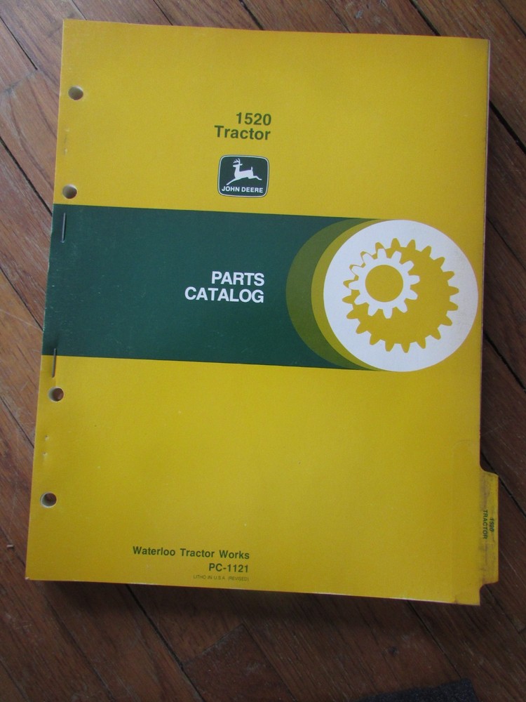 John Deere 1520 tractor Parts Catalog PC-1121