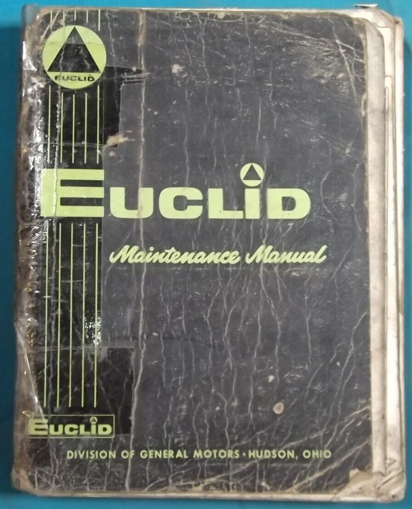 EUCLID GM SERIES 3 4 6-71 71E 71N 71T ENGINE MAINTENANCE SERVICE REPAIR MANUAL
