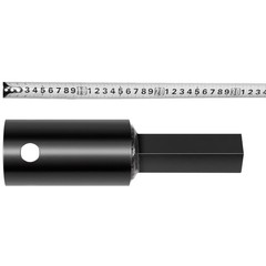 HEAVY DUTY AUGER ADAPTER 2″ HEX TO 2-9/16″ ROUND