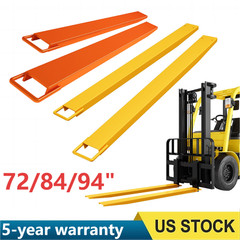 2pcs 96inch Heavy Duty Pallet Fork Extension Forklift Pallet Extensions Fork