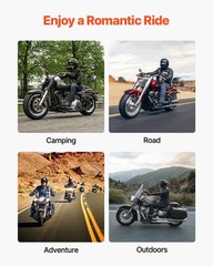 Detachable Motorcycle Passenger Backrest, Compatible with Harley-Davidson Tourin