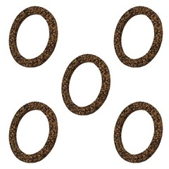 13193D Five 2″ OD Cork Gaskets for Fuel Bowl Fits International 480CK 580CK 310